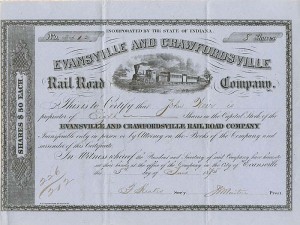 Evansville and Crawfordsville Railroad Co.